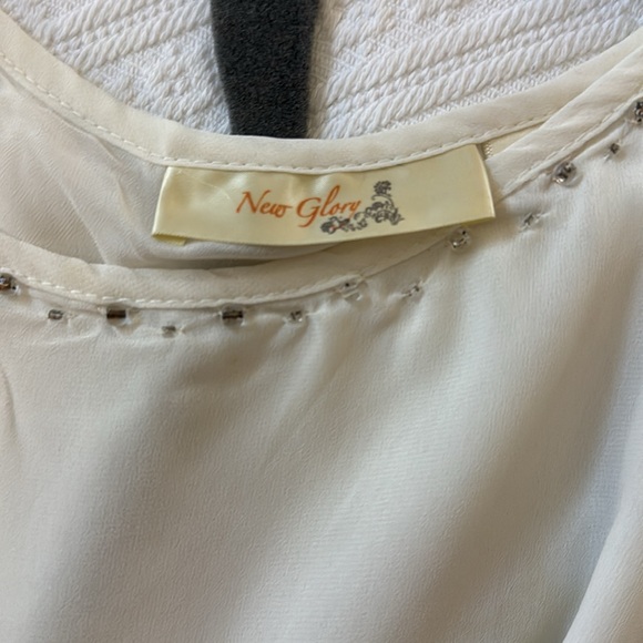 Off white top 3/4 top - Picture 4 of 5